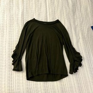 Banana republic cropped long sleeve (bell sleeve)